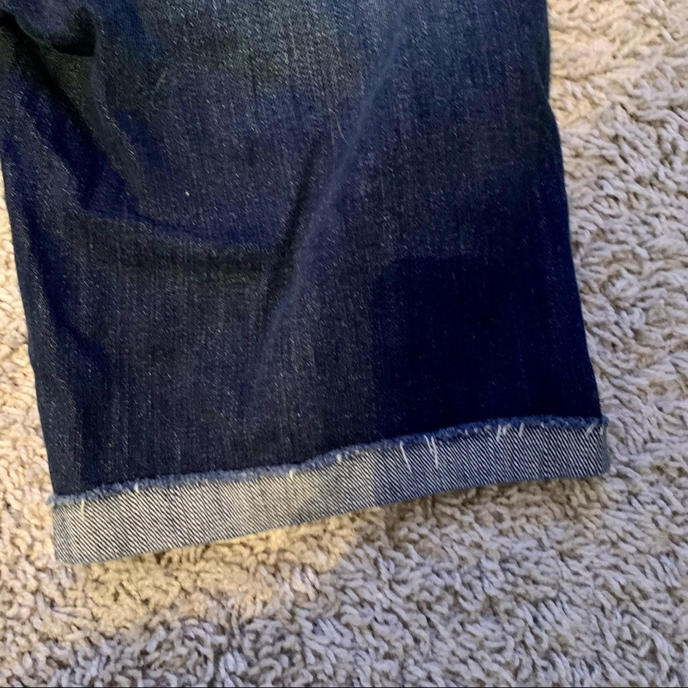 Aeropostale dark destructed Bermuda shorts size 1/2 - Picture 8 of 8